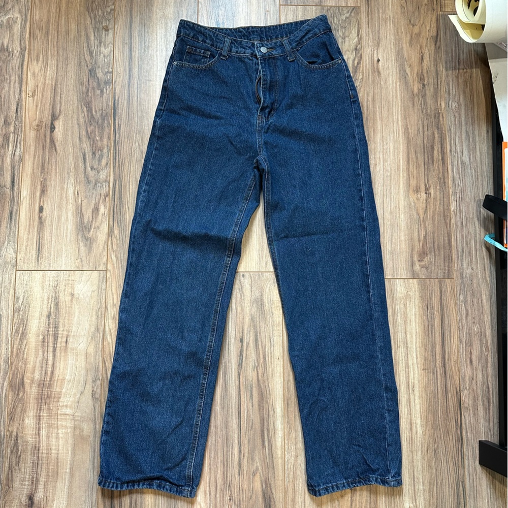 Blue Denim Mom Jeans